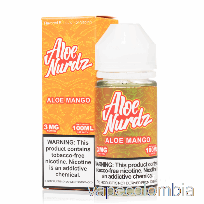 Vape Desechable Aloe Mango - Nube Nurdz - 100ml 0mg